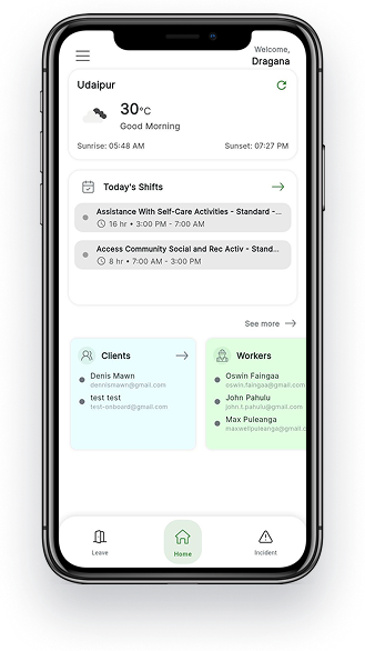 Mos Boss Mobile App Interface